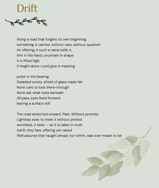 ❦ Poem by magelight.