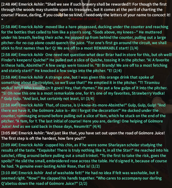 ❦ Golmore Juice by Emerick